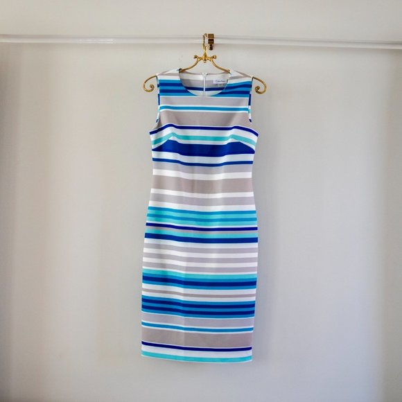 Calvin Klein Knee Length Dress - Picture 6 of 8